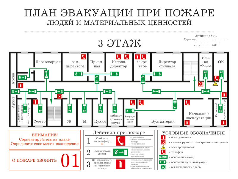 Пособие по проведению практической отработки планов эвакуации из общеобразовательных школ